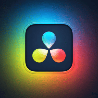 DaVinci Resolve logo